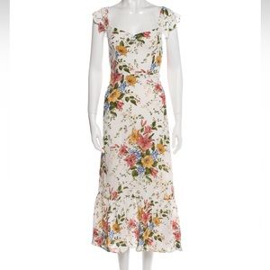 Reformation midi dress size 4.